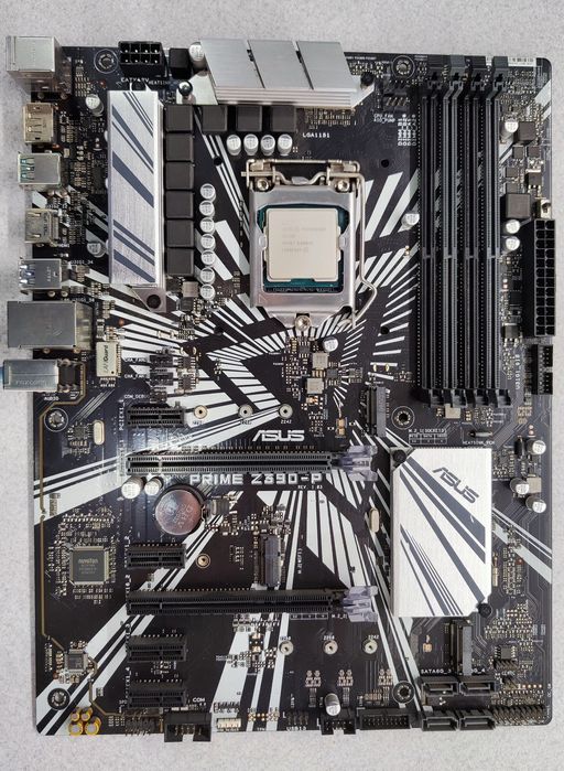 Intel CC150 (i9-9900F) + мат плата ASUS PRIME Z390-P 1151v2