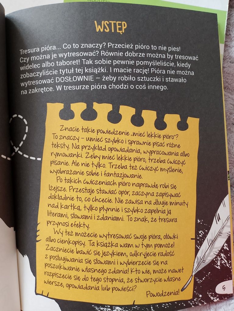 Tresura pióra. Książka dla dzieci. Kurs kreatywnego pisania...