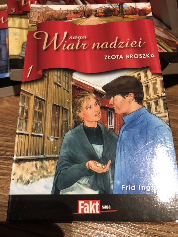 Saga wiatr nadziei złota broszka część pierwsza
