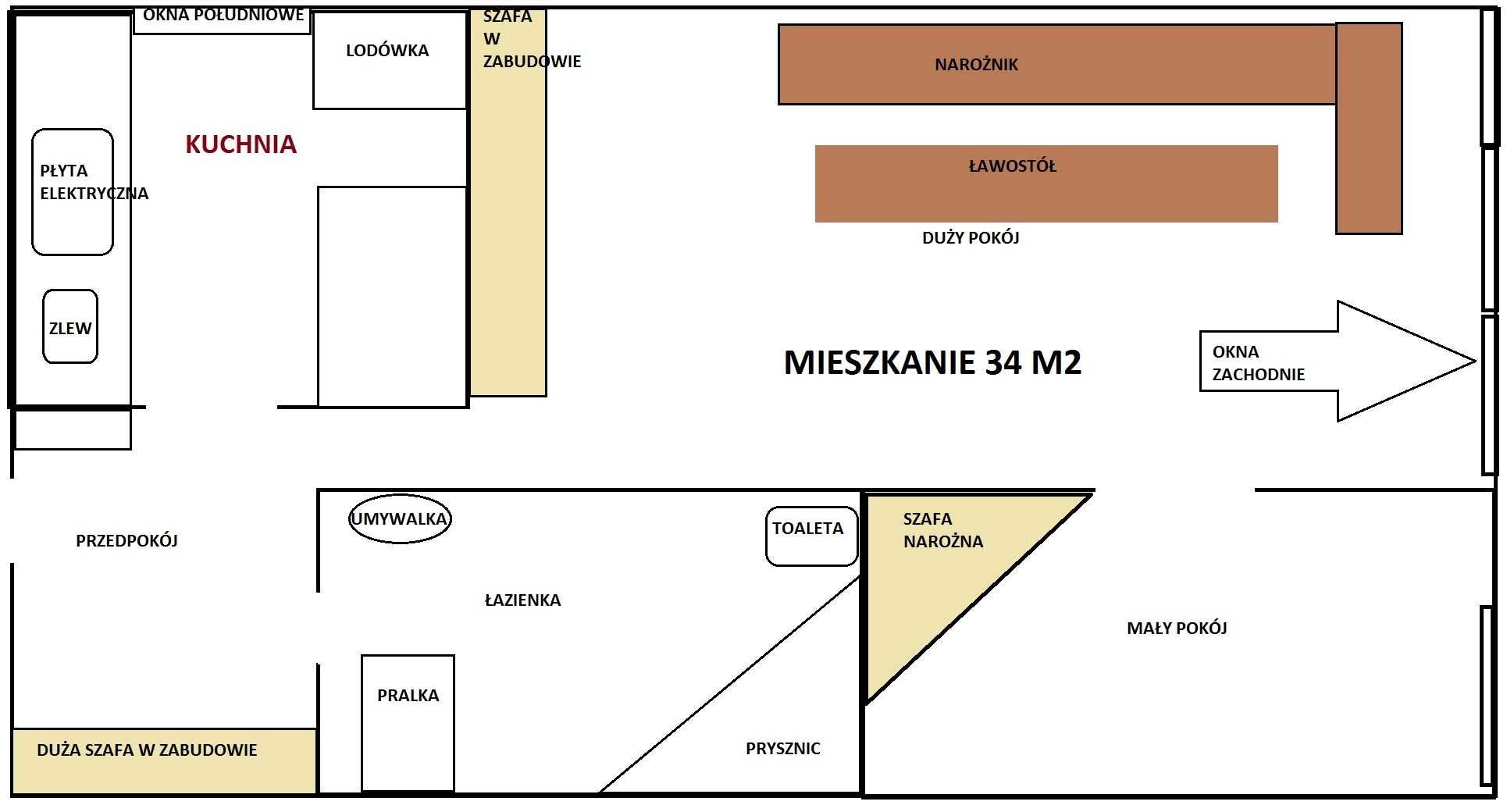 Mieszkanie 2-pokojowe, 32 m2, balkon, widna kuchnia, Praga-Północ