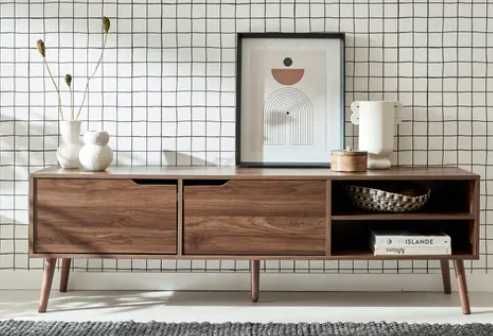 Móvel de TV - Vintage e Escandinavo