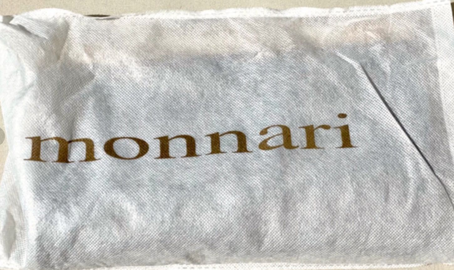 Popielata kopertówka Monnari