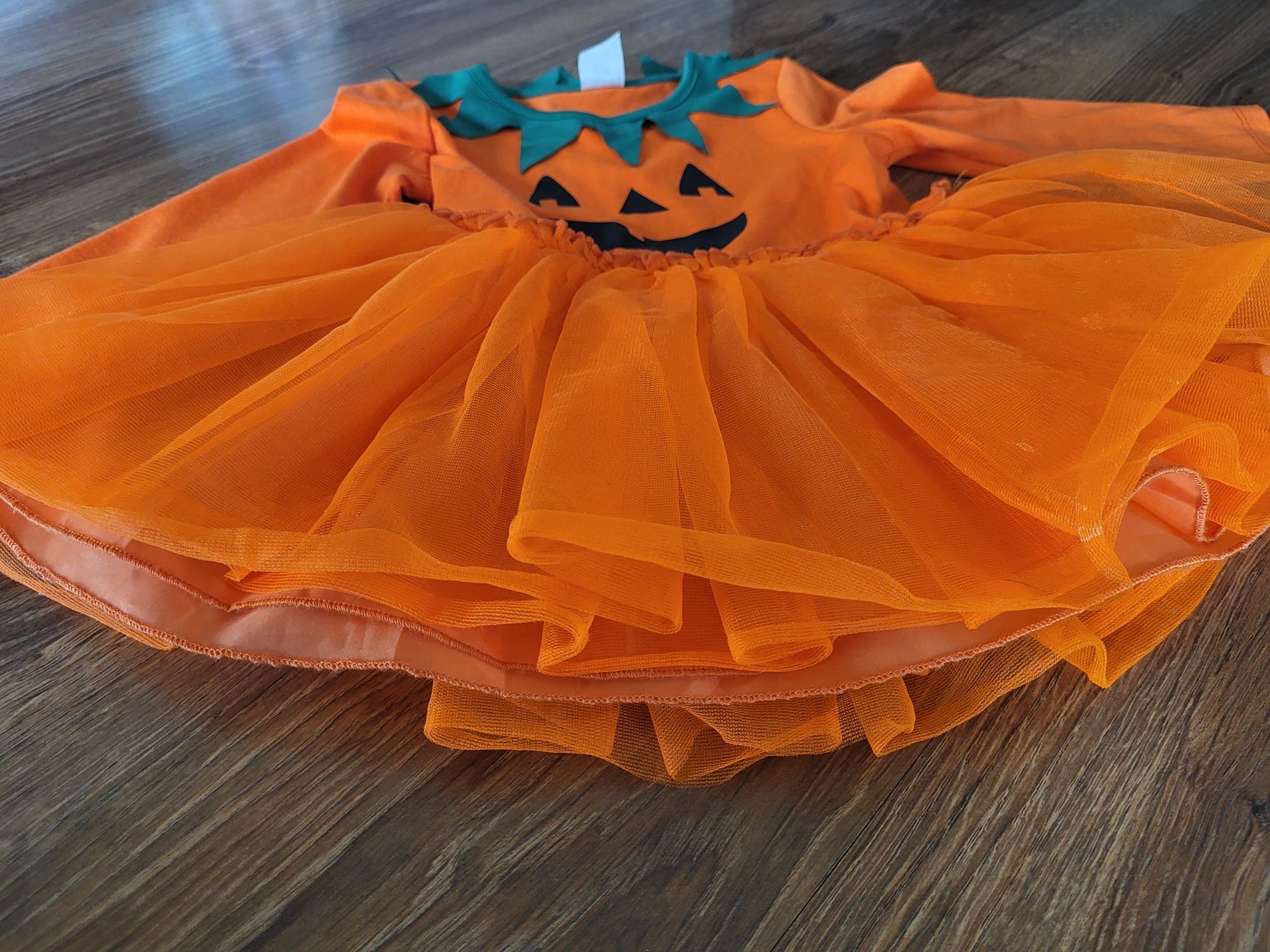 Sukienka dynia halloween h&m 74 80 dzień dynii żłobek