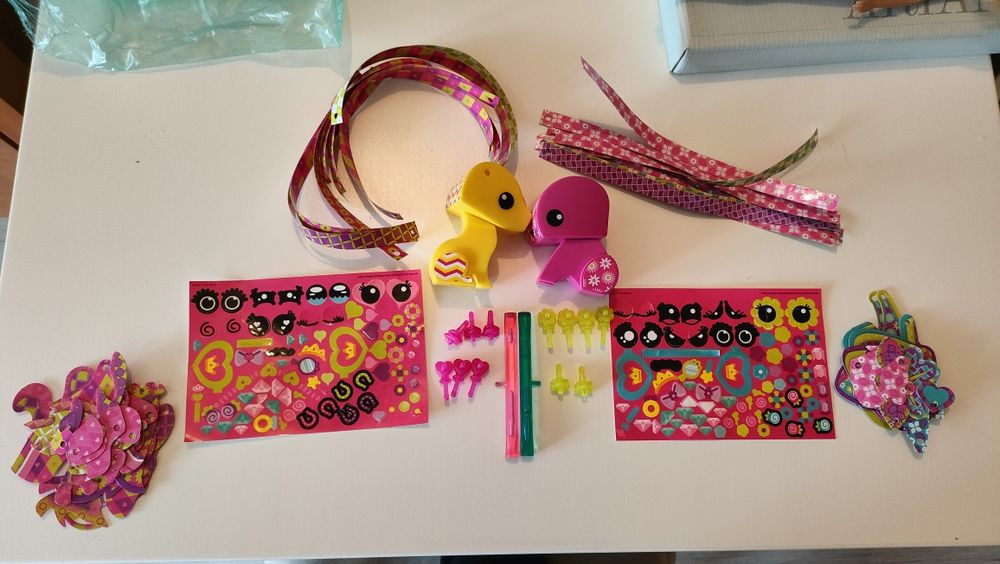 Amigami zestaw pies i królik Mattel zabawka kreatywna