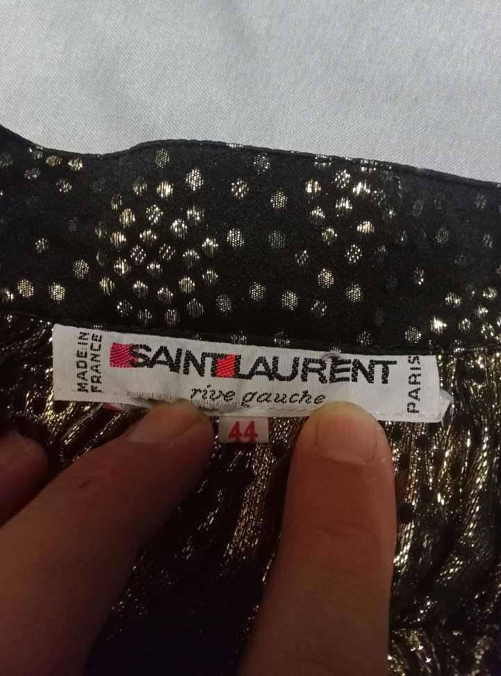 Vintage pleated skirt saint laurent rive gauche ss1982. Спідниця.