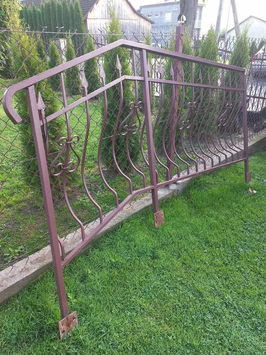 Barierki balustrady poręcze kute