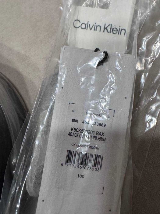 Pasek skórzany Męski Calvin Klein 100cm