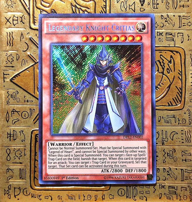 Legendary Knight Critias Yugioh