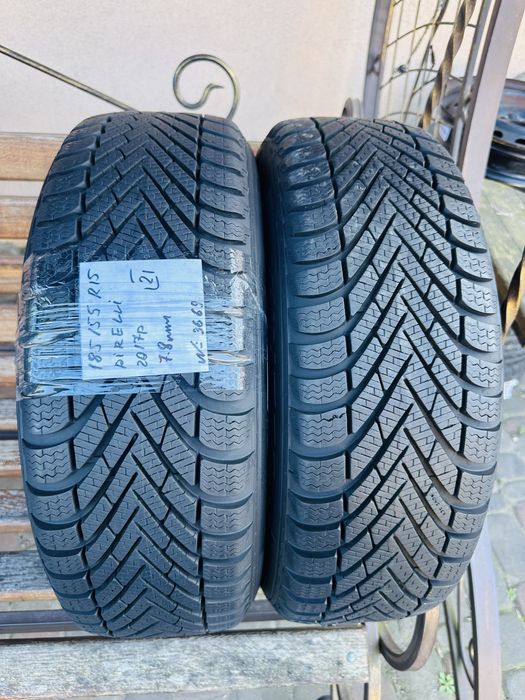 Шини зимові пара 185/55 R15 Pirelli Cinturato