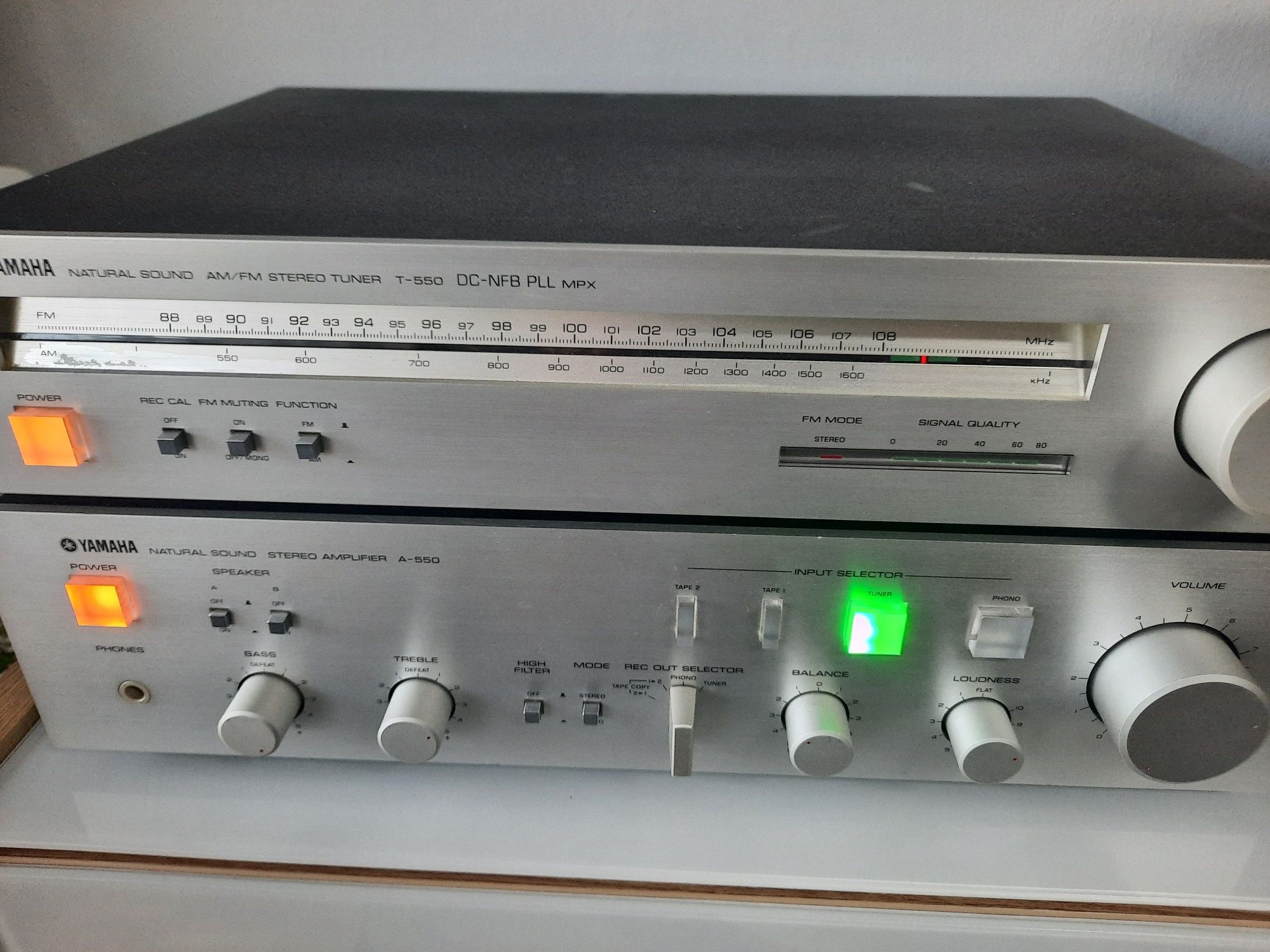 Yamaha A-550 T550