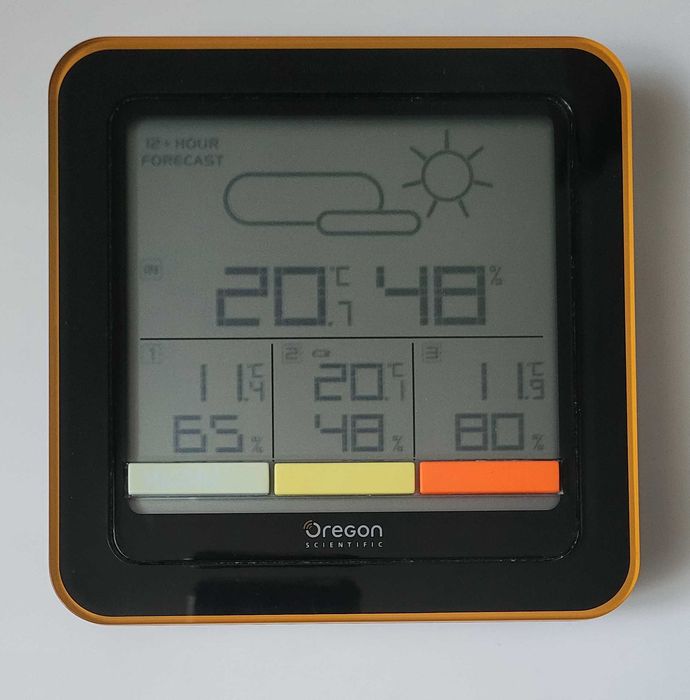 Stacja pogodowa OREGON SCIENTIFIC RAR 502 bez czujników