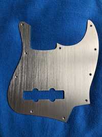 Pickguard do fender/squier jazz bass gold anodized aluminium