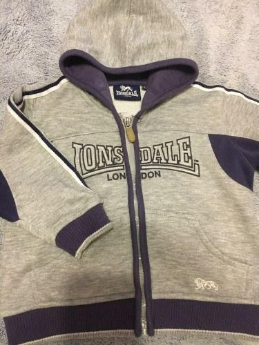 Толстовка Lonsdale оригинал рост 86