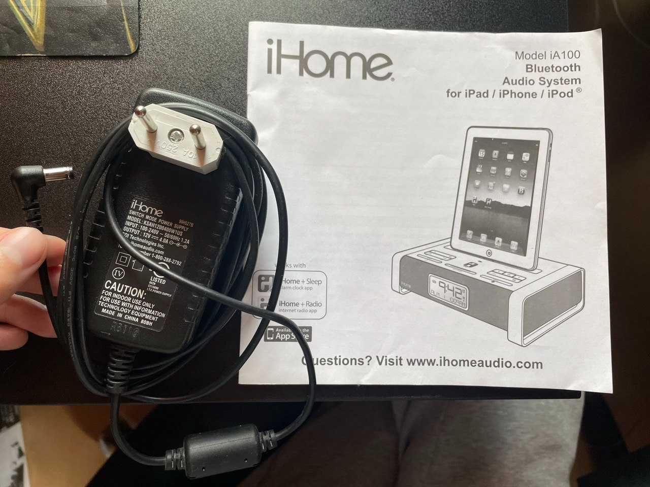 Блютуз колонка iHome IA 100