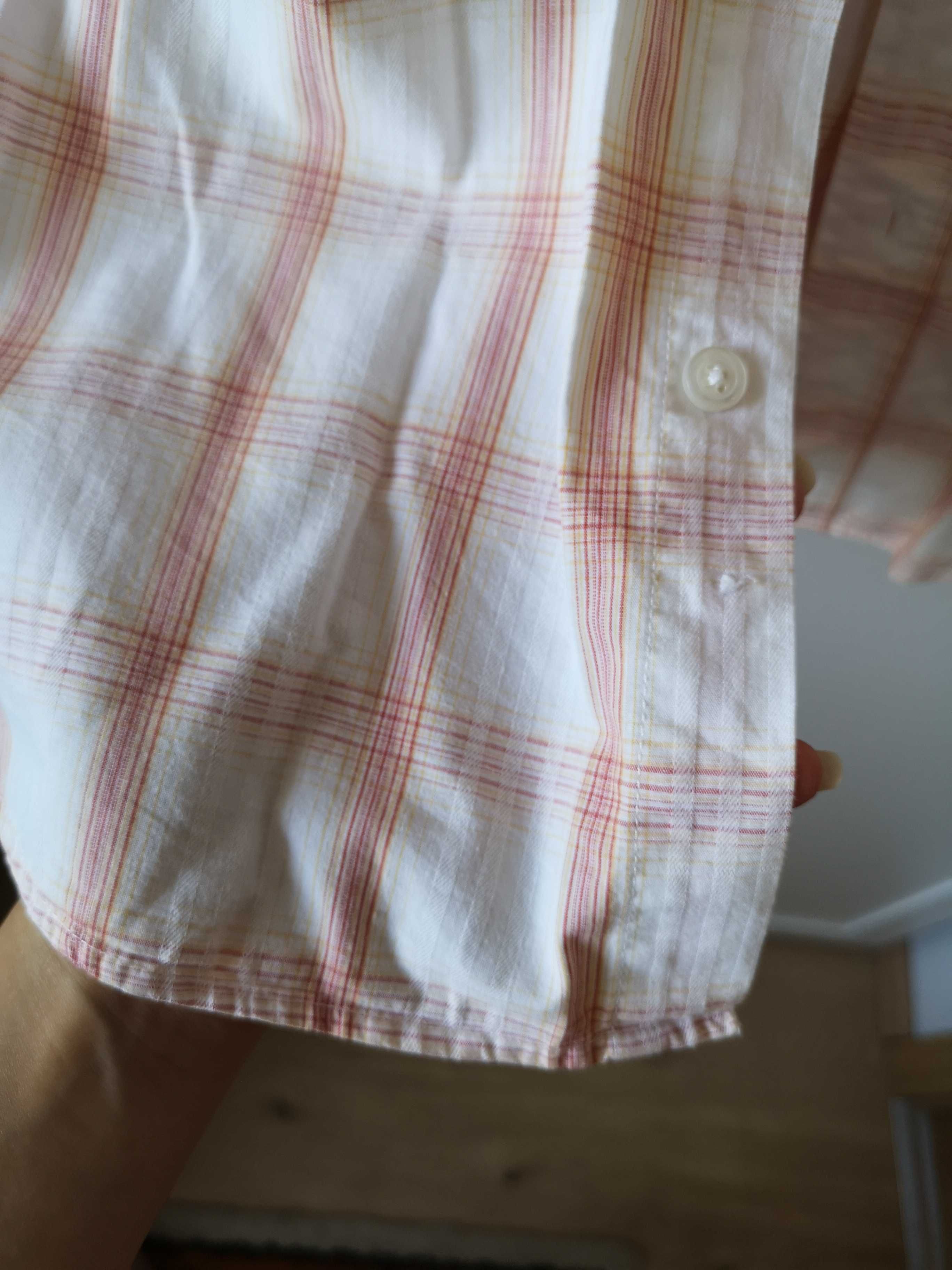 C&A Canda koszula w kratę bawełna 41/42/L