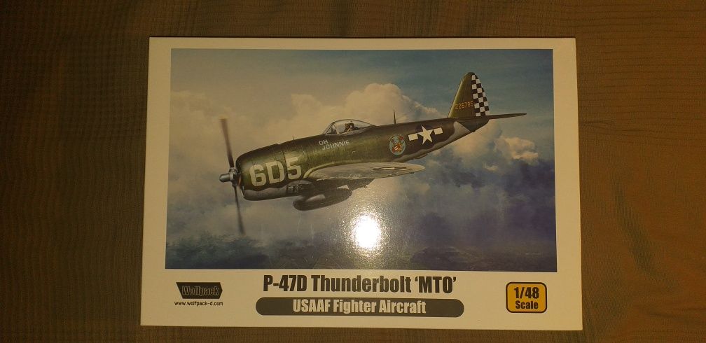 Model do sklejania P-47D Thunderbolt MTO 1/48