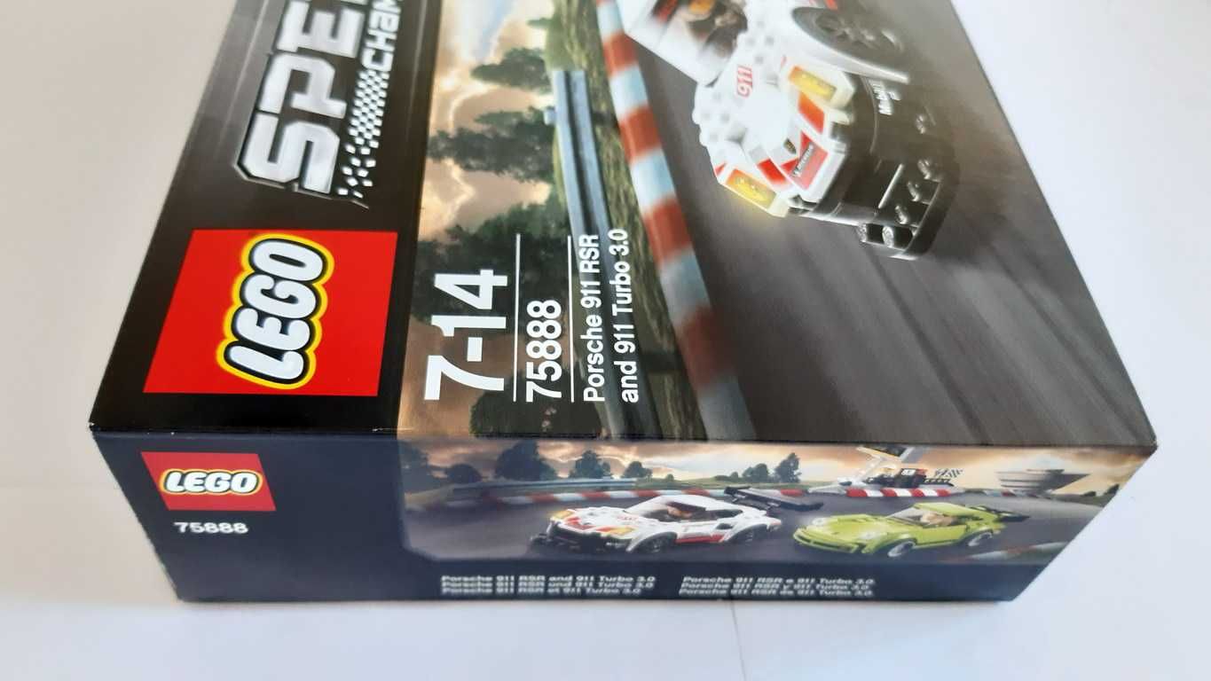 LEGO Speed Champions 75888 Porsche 911 RSR + 911 Turbo selado