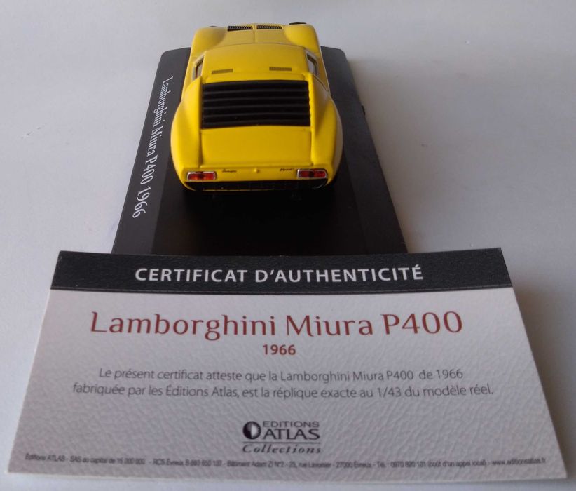 Lamborghini Miura P400 de 1966
