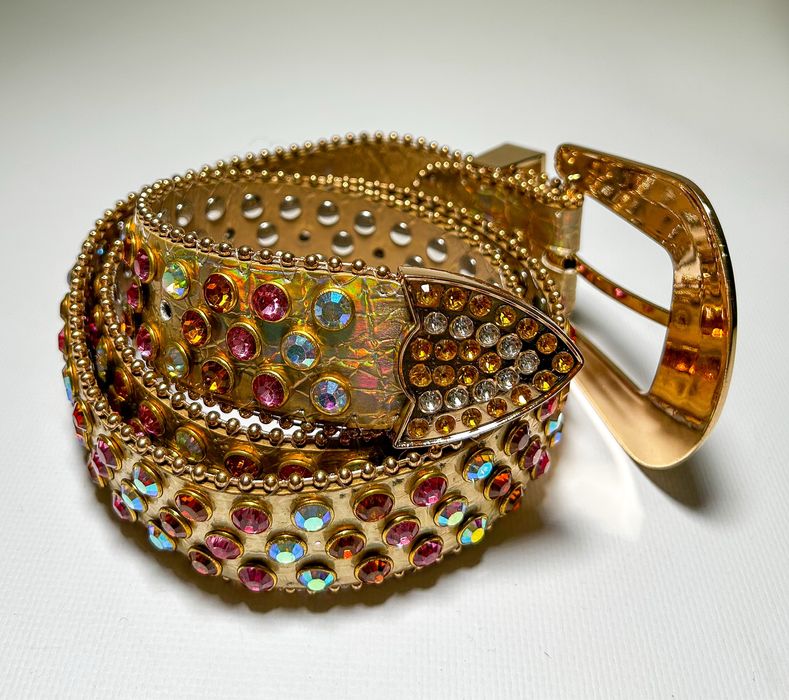 Ремень BB Belt Ed Hardy | Ремень с стразами