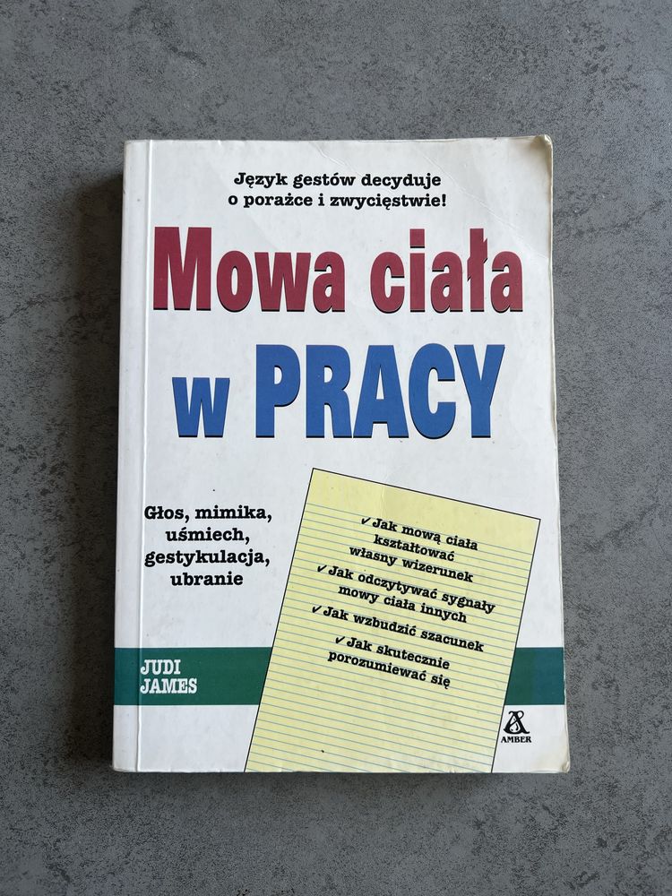 Mowa ciała w pracy Judi James mimika