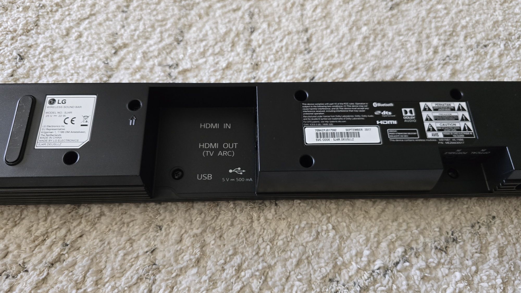 Vendo LG Wireless Soundbar SJ4R