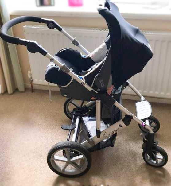 Britax Vigour 4+ kompletny system podróżny