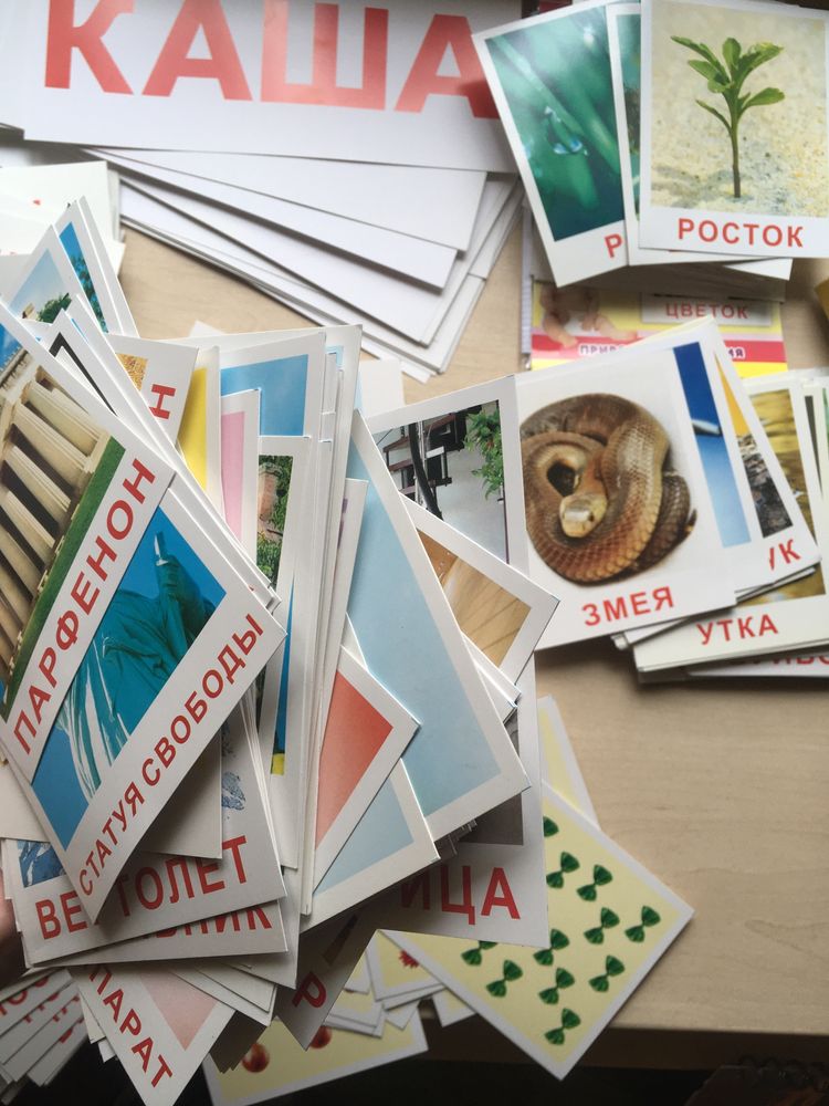Карточки розвиваючі картки Домана развивающие 494 шт оригінал