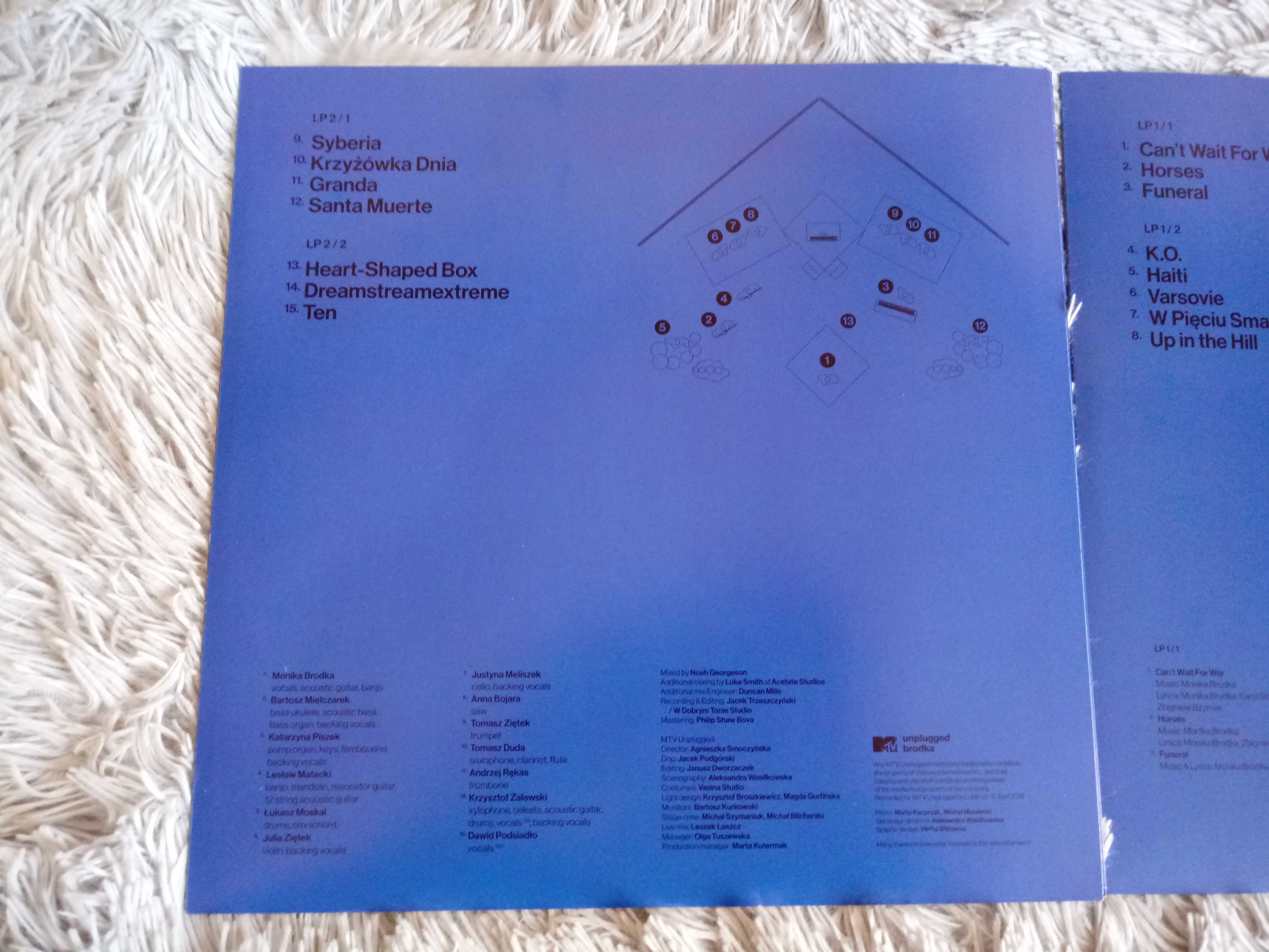 Winyl Płyta winylowa Brodka - MTV Unplugged Limited (Blue) 2LP