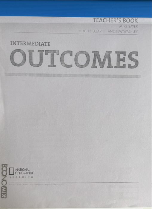 Роздрукований Outcomes Intermediate Teacher’s book