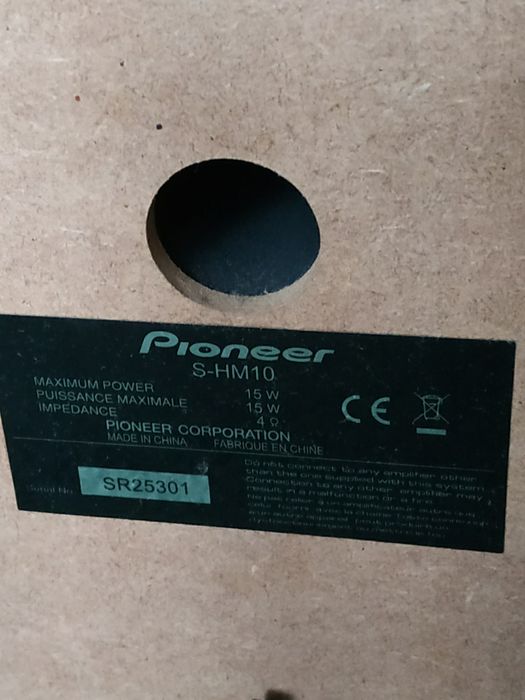 Pioneer X-HM10 aparelhagem