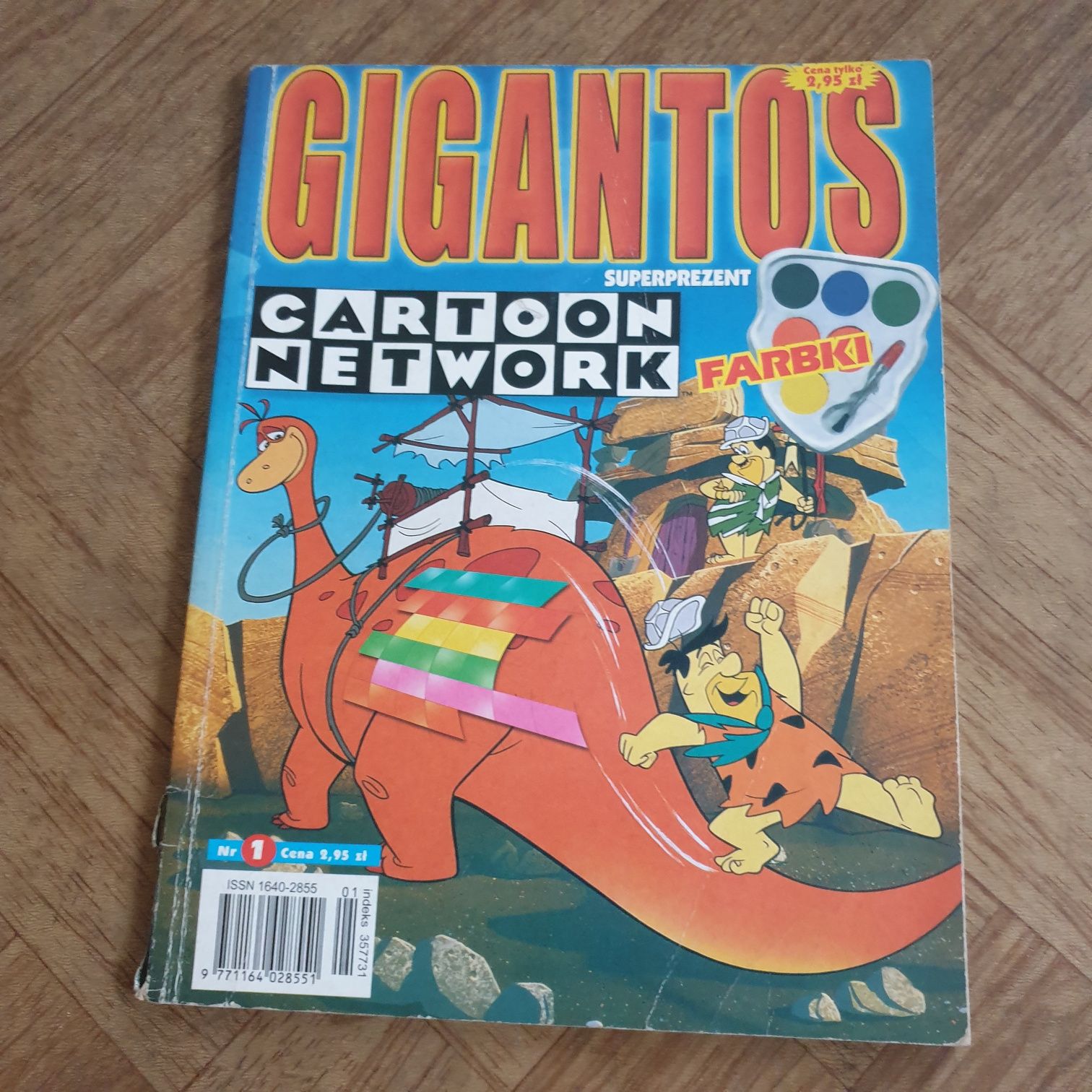 Gazeta ksiazka gigantos cartoon network gigantos CN magazyn