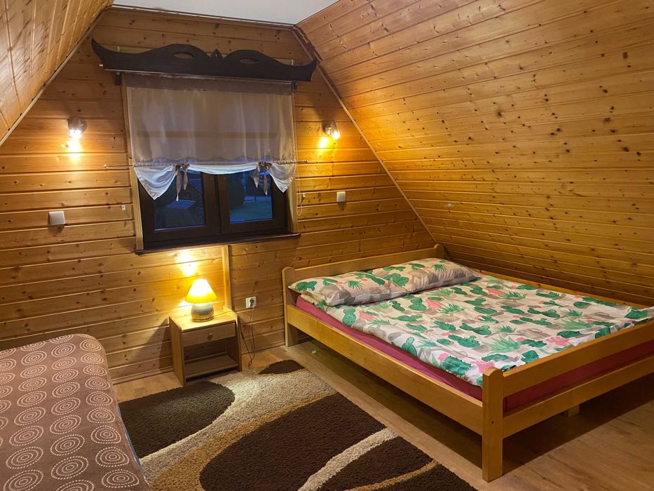 Bieszczady -Domki Nad Rozlewiskiem kominek + grzejniki BALIGRÓD