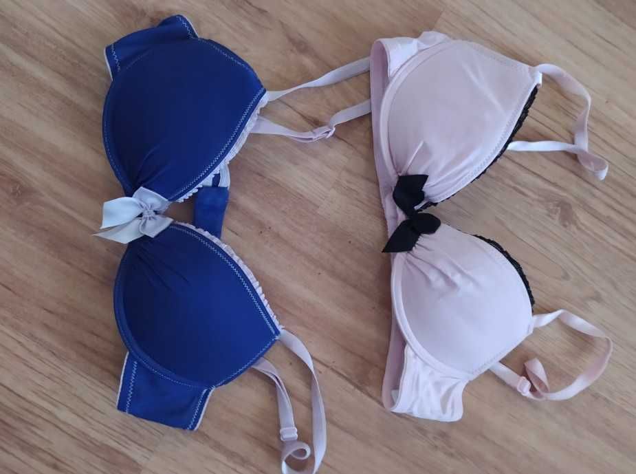 H&M biustonosz push up 70A nowa kolekcja 2szt
