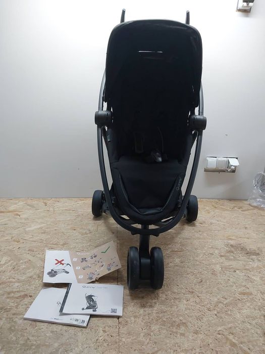 Wózek Spacerowy Dziecięcy Quinny Zapp Flex Czarny Spacerówka
