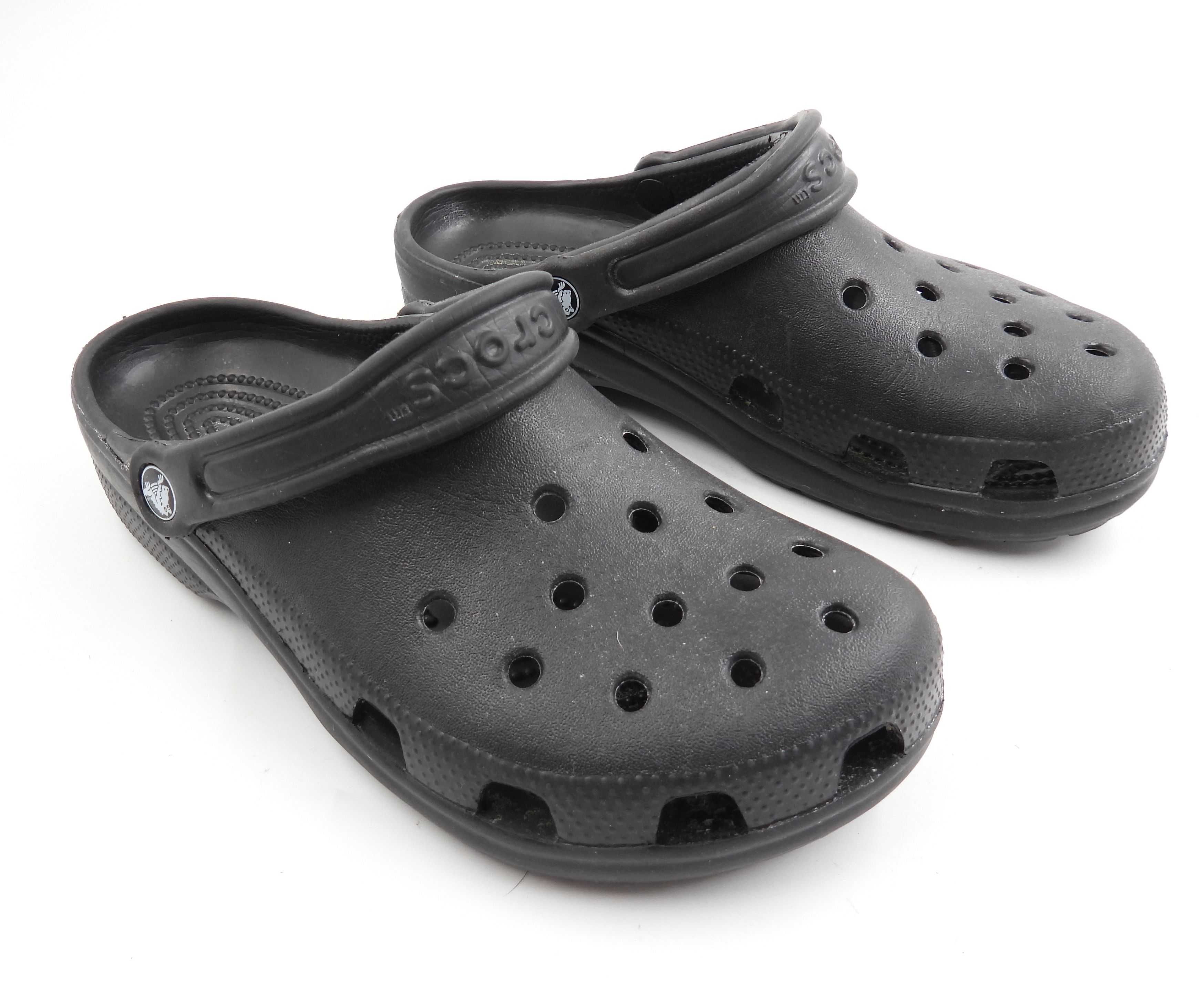 Crocs czarne klapki unisex 41 - 26,5 cm