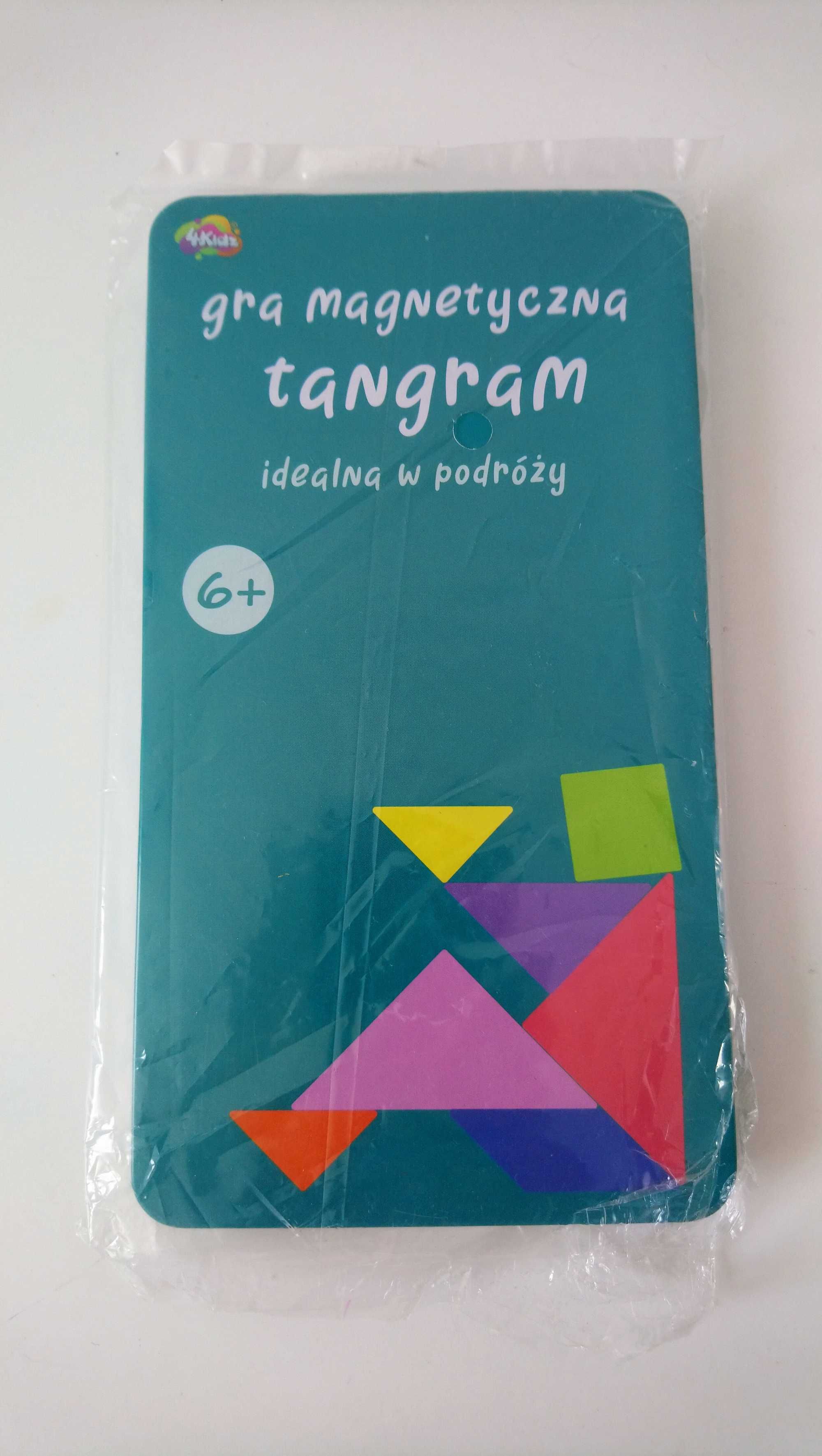 Tangram gra magnetyczna idealna w podróży logiczna