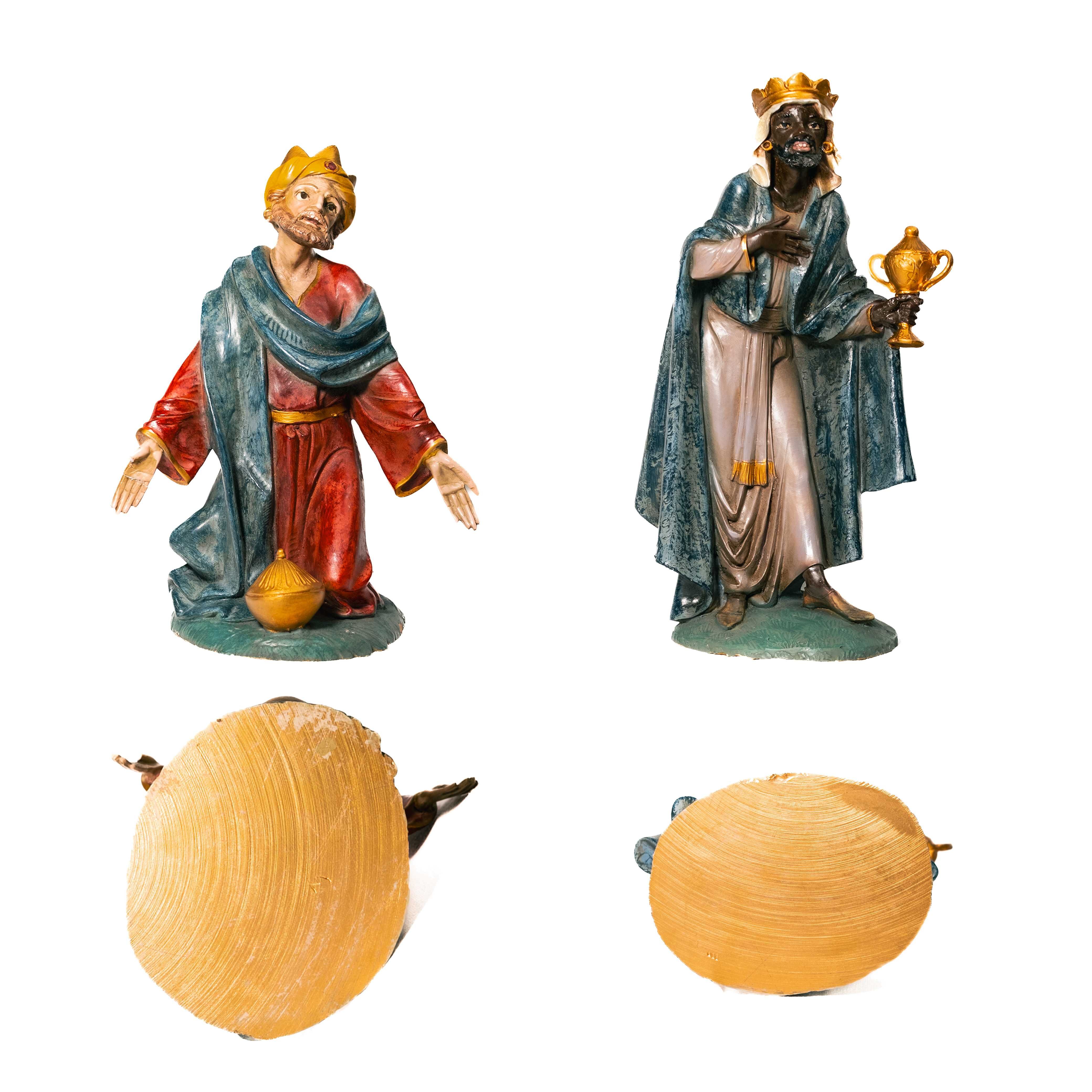 Presépio - 11 figuras - Coleção única e antiga - Completa