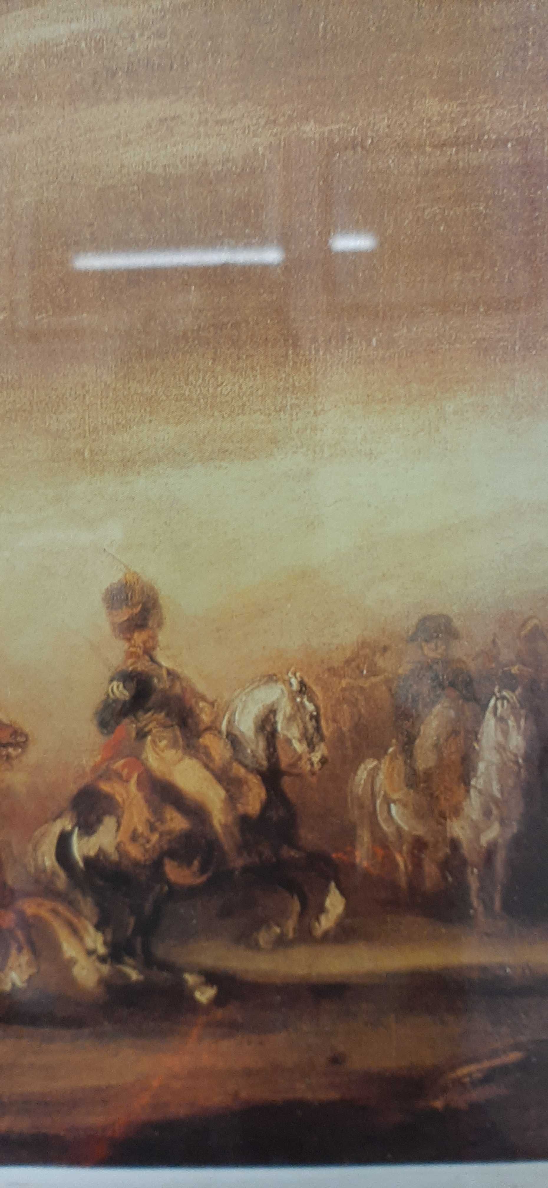 Parada przed Napoleonem Michałkowski obraz