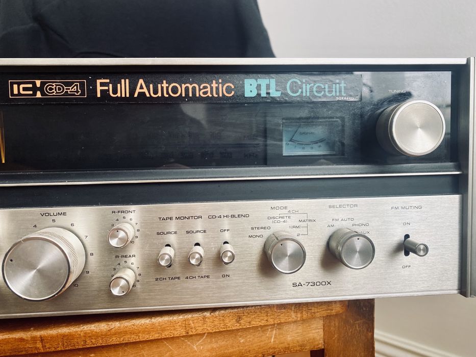 Amplificador Panasonic Technics + Colunas B&O (Vintage)