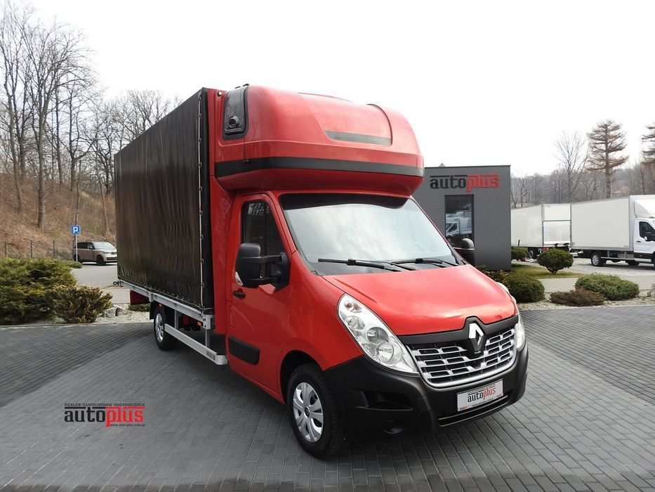Renault MASTER  PLANDEKA 10 PALET WEBASTO TEMPOMAT KLIMATYZACJA  170KM  stan bardzo dobry, nie wymaga nakładów finansowcyh dostępny od ręki
