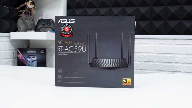 Новый Asus RT-AC59U AC1500 5 GHz Wi-fi Gigabit роутер маршрутизатор