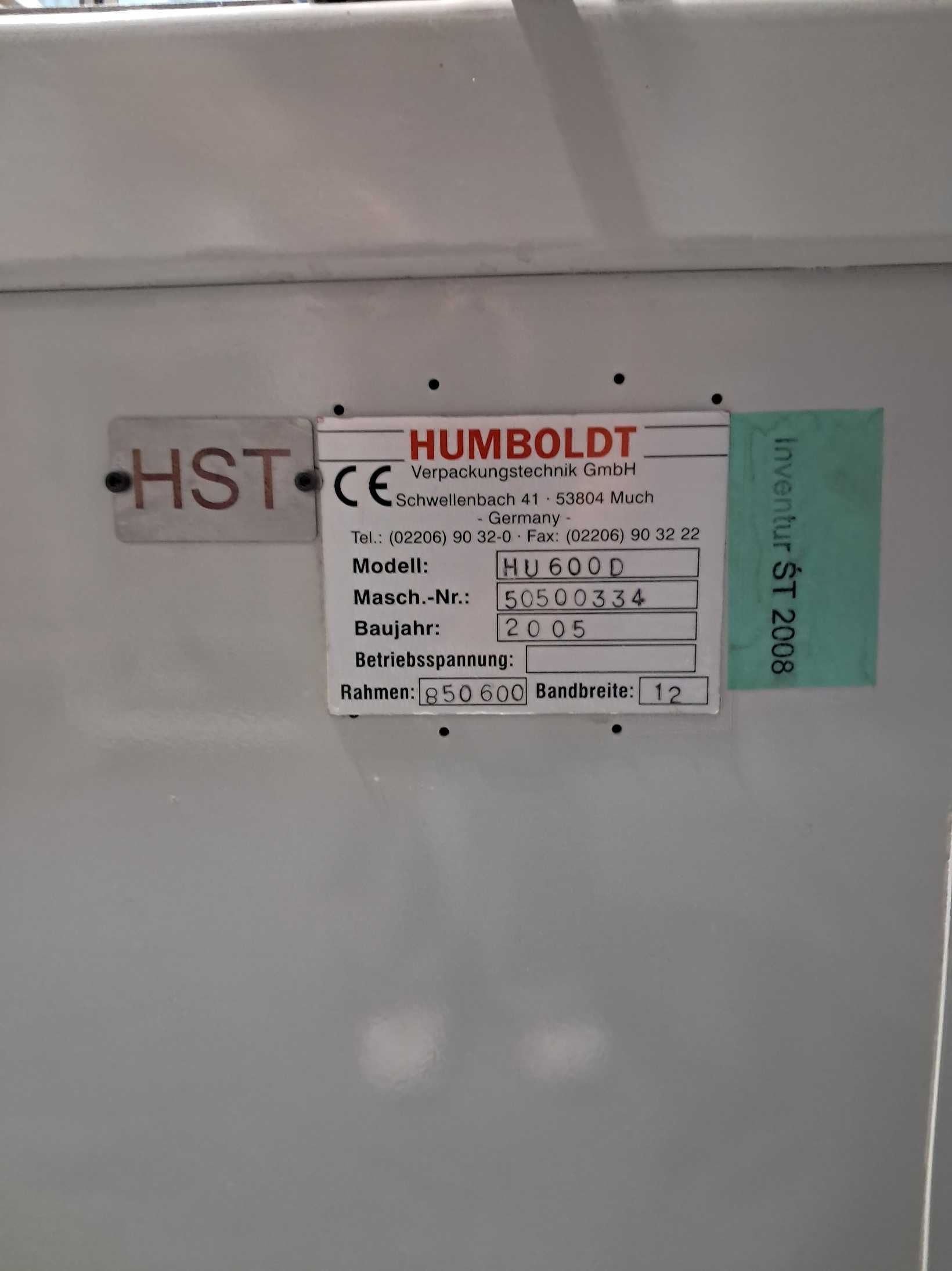 Maszyna do spinania HU-600-D HUMBOLDT