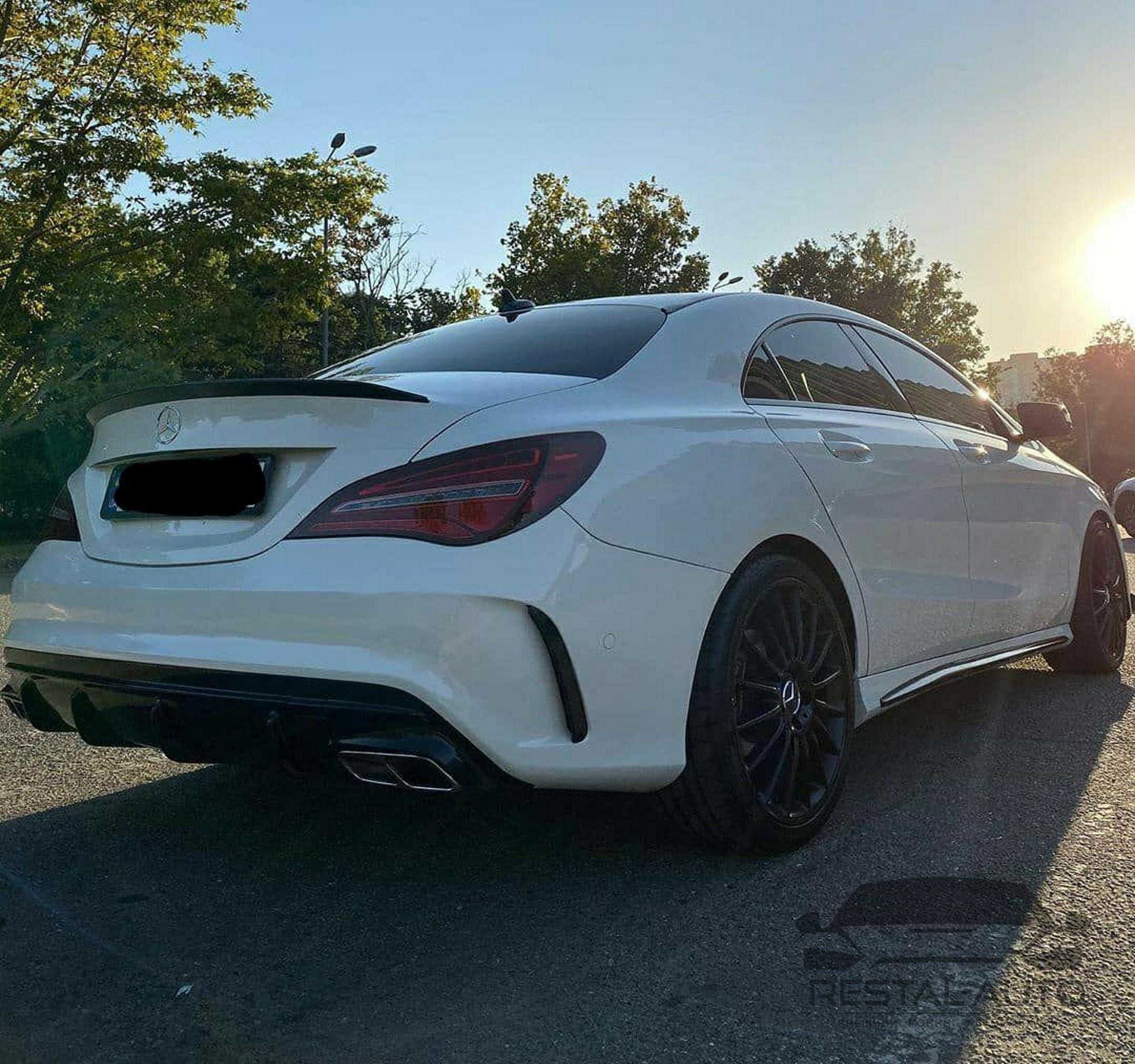 Бампер Задний на Mercedes CLA-class W117 13-19 год AMG 45 бампер цла