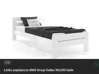 Łóżko Dallas 90x200 + materac