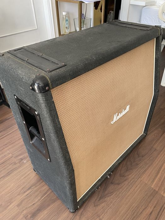 Marshall 4x12 g12h30 blackbacks 1976