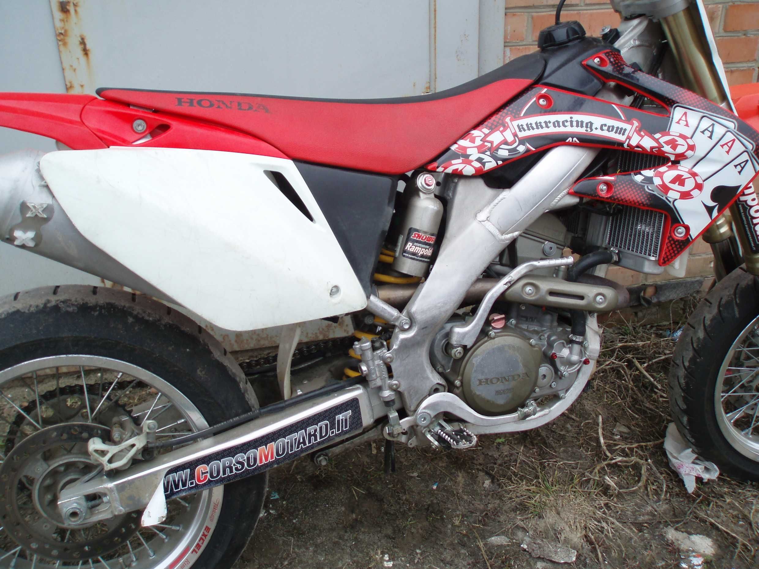 HONDA CRF250R супермото