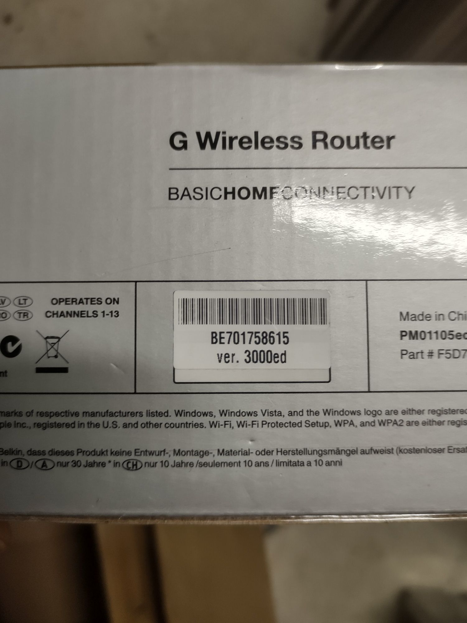 Router bezprzewodowy Belkin G Wireless Router
