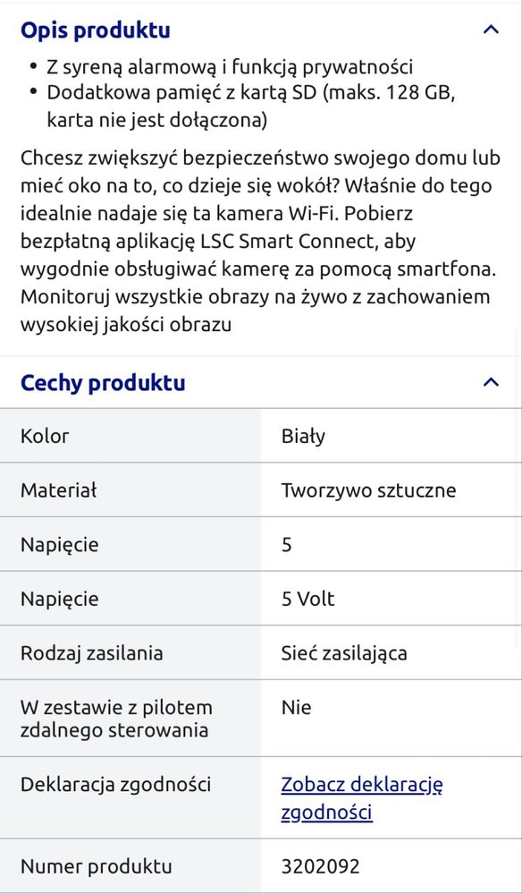 Zewnętrzne kamerki WiFi