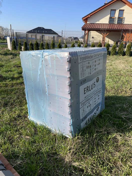 Dachowka Erlus Linea Czarny Mat Płaska