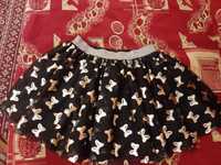 Фатиновая юбка пачка в стиле Мини Маус на 5-7 лет